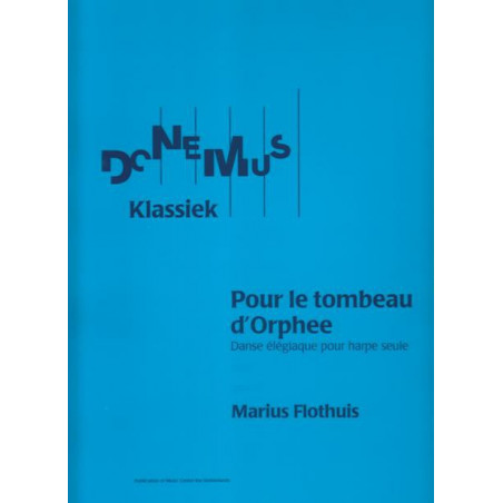 Flothuis Marius - Pour le tombeau d'Orph