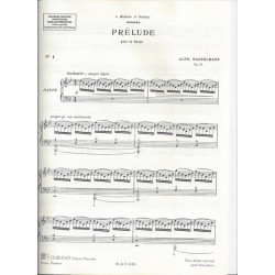 Hasselmans Alphonse - 3 Préludes n°1 (Durand)