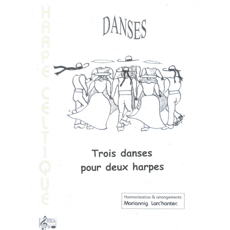 Larc'hantec Mariannig - Trois danses pour deux harpes