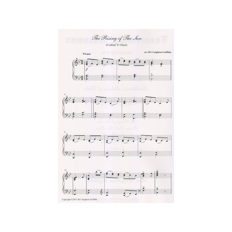 Creighton Griffiths Ben - Traditional Melodies of Wales Vol.1