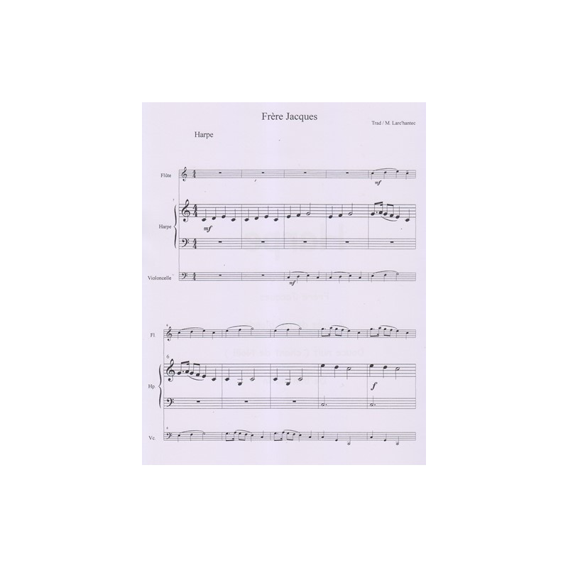 Anonyme - Chambre d'enfants - Chansons populaires Vol. 2 (flûte, violoncelle & harpe)