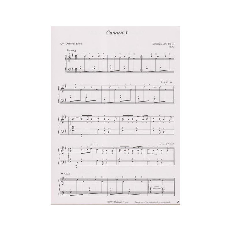 Friou Deborah - Ballads & court dances of the 16th and 17th