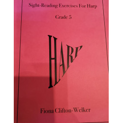 Clifton-Welker Fiona - (Grade 5) Sight-Reading Exercises for harp