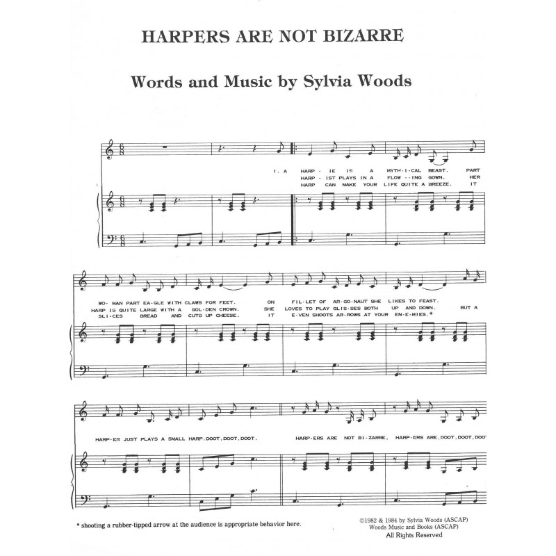 Woods sylvia - Harpers are not bizarre