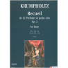 Krumpholtz - Recueil de 12 préludes et petits airs - Vol 2