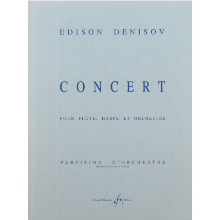 Denisov Edison - Concerto (flûte, harpe & orchestre)