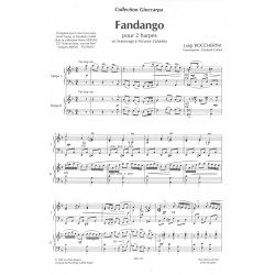 Boccherini Luigi - Fandango (2 harpes)