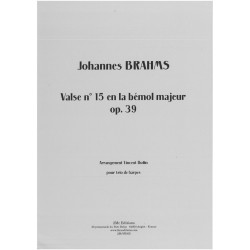 Brahms Johannes - Valse n°15 en la bémol Majeur - Op.39
