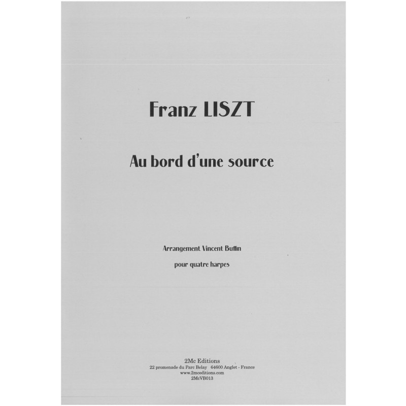 Liszt Franz - Au bord de la source