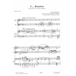 Debussy Claude - Extrait du 2ème livre des Préludes - Bruyères