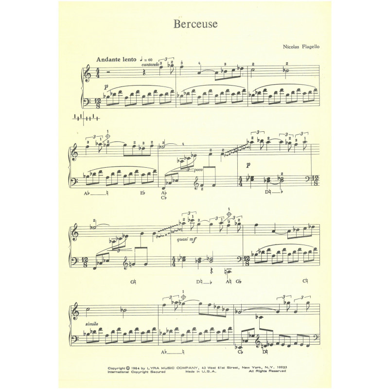 Flagello Nicolas - Berceuse