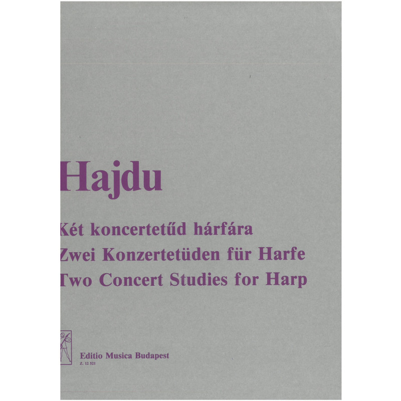 Hajdu Mihaly - 2 Etudes de concert