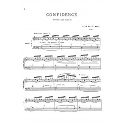 Hasselmans Alphonse - Confidence Romance sans parole (Lyra)
