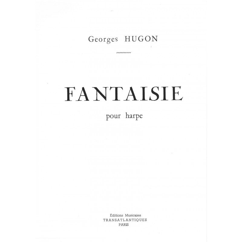 Hugon Georges - Fantaisie