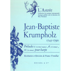 Krumpholtz Jean-Baptiste - Préludes n°1, 6 & 10