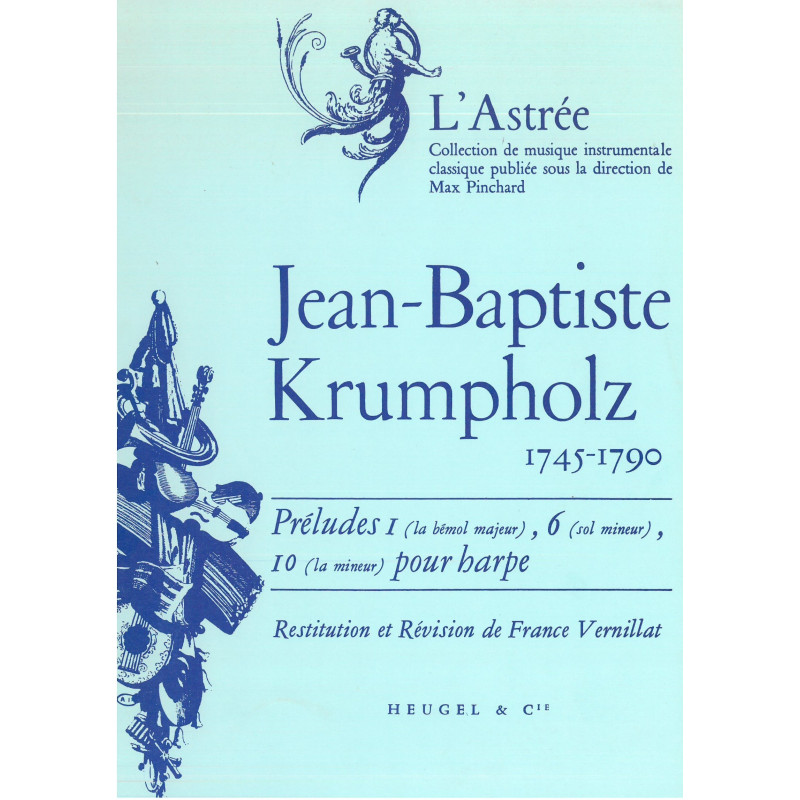 Krumpholtz Jean-Baptiste - Préludes n°1, 6 & 10