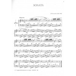 Krumpholtz Jean-Baptiste - Sonate en si b Majeur
