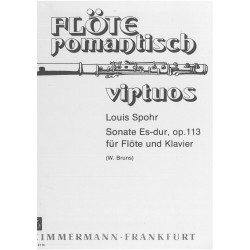Spohr Louis - Sonate en mi b M op.113 (Violon & harpe)
