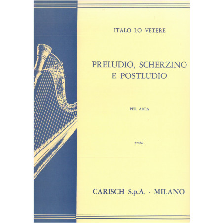 Lo Vetere Italo - Preludio, scherzino e postludo