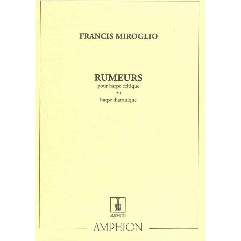 Miroglio Francis - Rumeurs