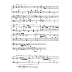 Mozart Wolfgang Amadeus - Berceuse (harpe à pédales)