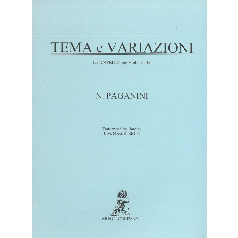 Paganini Nicolo - Thème et variations