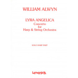 Alwyn William - Concerto for harp & string (partie harpe solo)