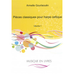 Divers Auteurs - Pièces classiques pour harpe celtique vol. 1 (Gourlaouen...