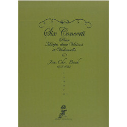 Bach Johann Christian - Six concerti - concerto numero 6