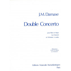 Damase Jean-Michel - Double concerto pour flûte et harpe ou clavecin &...