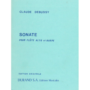 Debussy Claude - Sonate en trio (conducteur) (flûte, alto & harpe)