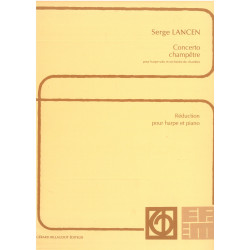 Lancen Serge - Concerto champêtre (réduction piano)