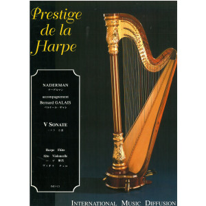 Naderman François-Joseph - V° sonate (flûte, alto, violoncelle & harpe)