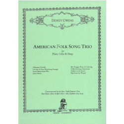 Owens Dewey - American Folk song trio (flûte, violoncelle & harpe)