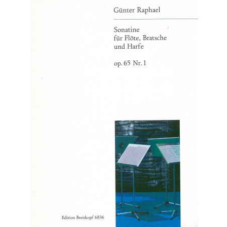 Raphaël Gunter - Sonatine op.65/1 (flûte, alto & harpe)