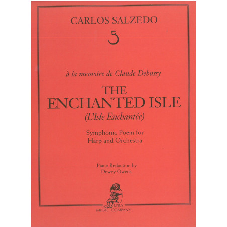 Salzedo Carlos - The enchanted isle (harpe & red. piano)