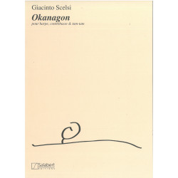 Scelsi Giacinto - Okanagon (contrebasse, tam-tam & harpe)