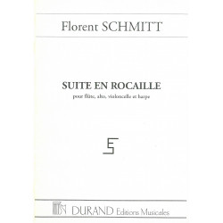 Schmitt Florent - Suite en rocaille (conducteur)(alto, flûte, violon,...