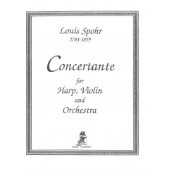 Spohr Louis - Concertante for harp, violin and orchestra