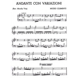 Clementi Muzio - Andante con variazioni per arpa
