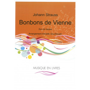 Strauss Johann - Bonbons de Vienne (duo de harpes)