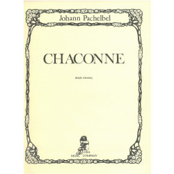 Pachelbel Johann - Chaconne (Amada K.)