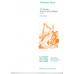 Snoer Johannes - 15 études op. 40