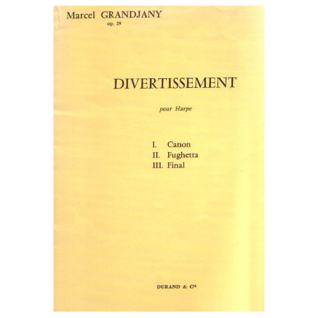 Grandjany Marcel - Divertissement