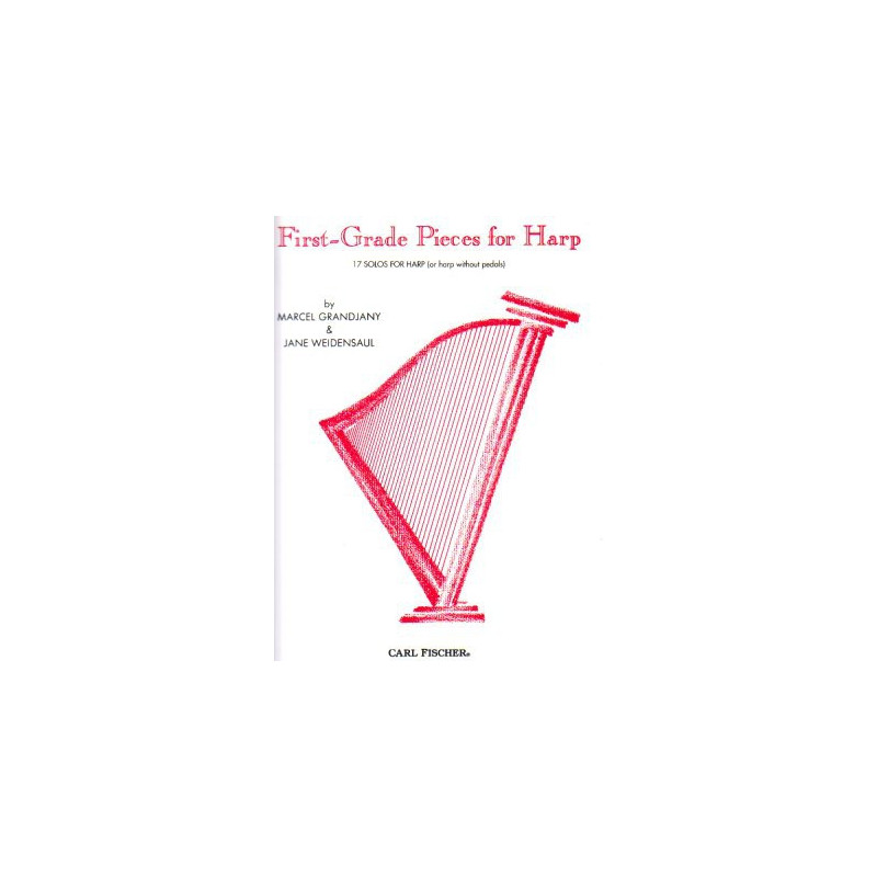 Grandjany Marcel & Weidensaul Jane - First grade pieces for harp