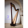 Harpe Aoyama - Orpheus - 47 cordes table large finition : brun