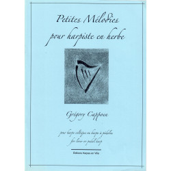 Cappoen Grégory - Petites mélodies pour harpiste en herbe - volume 1