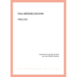 Mendelssohn Felix - Prélude (Jean-Michel Damase)