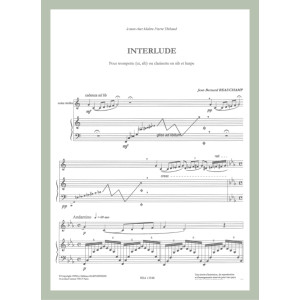 Beauchamp Jean-Bernard - Interlude (trompette & harpe)