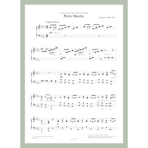 Téléchargement - Verdalle Gabriel - Petite marche Op. 3 (pour harpe)